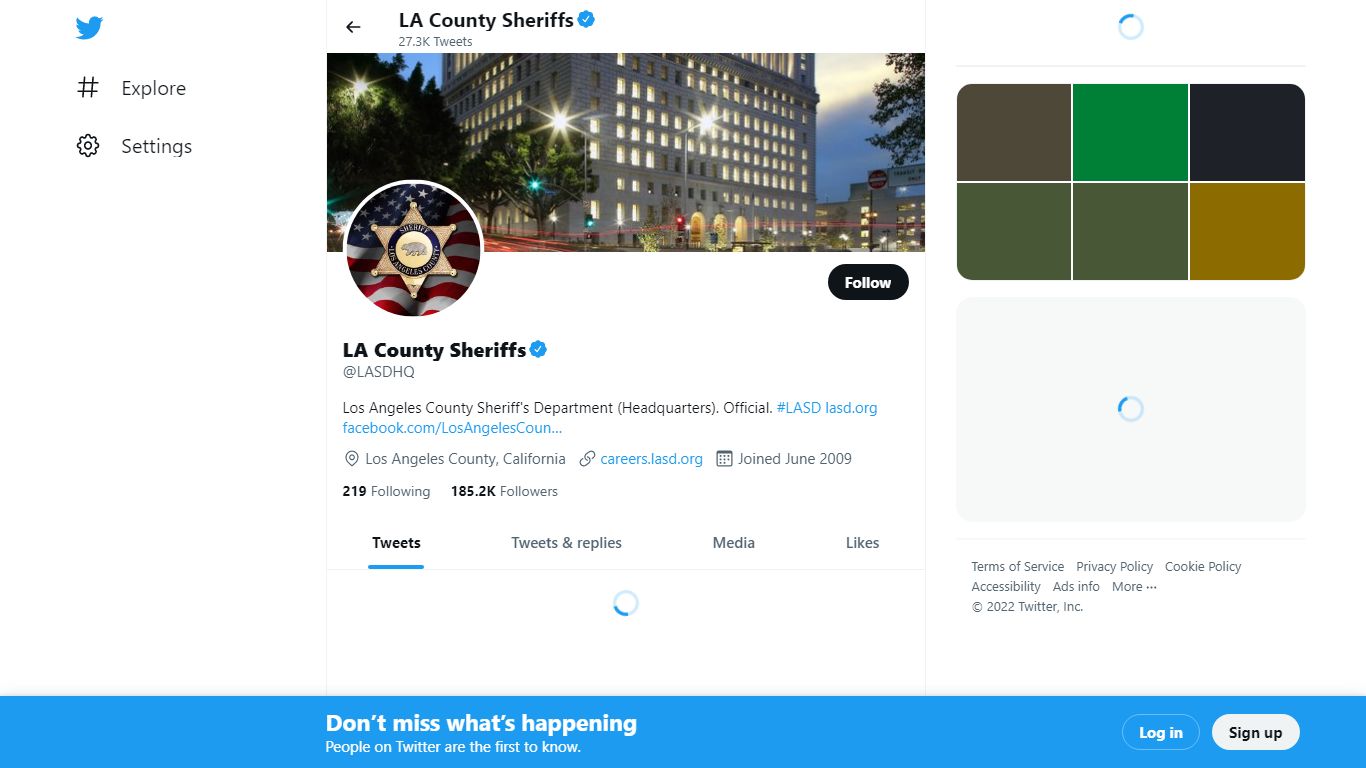 LA County Sheriffs (@LASDHQ) / Twitter